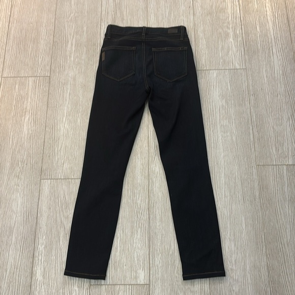 Paige Hoxton Ultra Skinny Dark Wash Blue Jeans size 24 - Picture 2 of 9